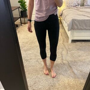 Black Capri Leggings - High Waist